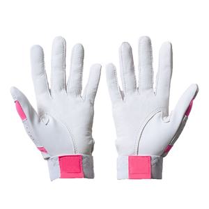 Gants de frappe de baseball/softball en cuir uni de haute qualité pour hommes et femmes - Gants de sport durables pour toutes les saisons, personnalisables - Product Image 3