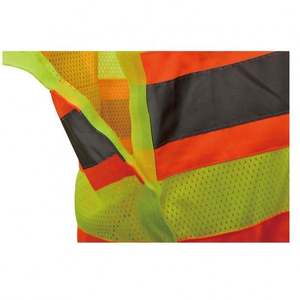 Hot Sale High Quality Lightweight Hi Visibility Men's Safety Vest Breathable Quick Dry Nylon/Polyester Work Wear Comfortable - Product Image 4