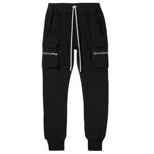 กางเกงยีนส์คาร์โก้ทรงวินเทจสำหรับผู้ชาย ดีไซน์ทนทานพร้อมกระเป๋าหลายช่อง - Product Image 1