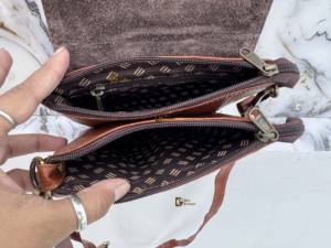 Bolso Bandolera de Piel de Vaca con Pelo Natural, Multiusos, Novedad, Bolsos Elegantes Unisex, Bolso de Lujo de Cuero Genuino para Mujer - Product Image 6