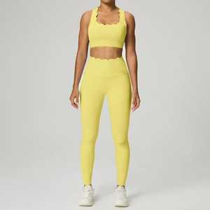 Conjunto de Yoga para Mujer al Por Mayor Más Vendido, Último Diseño, Sostenible, Transpirable y a Precio Razonable - Product Image 2