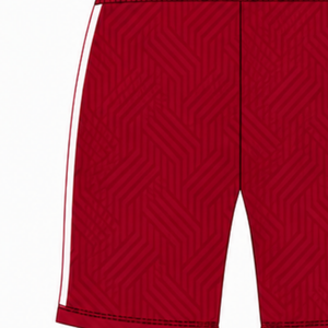 Shorts de sport bordeaux personnalisés pour l'entraînement athlétique, la gym et les séances d'entraînement, avec cordon de serrage, séchage rapide, respirants, vêtements de performance, uniforme d'équipe - Product Image 3