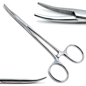 Pinces hémostatiques manuelles en acier inoxydable pour chirurgie hospitalière, précision fine, réutilisables, ensemble d'instruments médicaux de haute qualité, classe I - Product Image 6