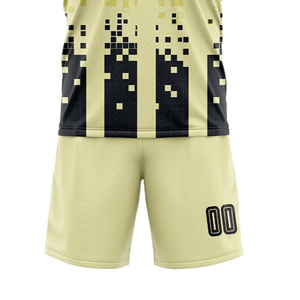 Ensemble de maillots de football sportifs à manches courtes, confortables et respirants, de haute qualité, avec design personnalisé - Product Image 5