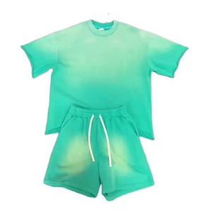 ชุดเสื้อกันลมสองชิ้นสำหรับผู้ชายแบบสั่งทำพิเศษสำหรับฤดูร้อน ผลิตจากไนลอน 100% น้ำหนักเบา แห้งเร็ว เป็นมิตรกับสิ่งแวดล้อม ระบายอากาศได้ดี กันน้ำ พร้อมยางยืด - Product Image 1