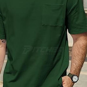 Camiseta Extra Grande para Hombre, Estilo Moderno, Corte Holgado y Relajado, Ropa Urbana Premium, Algodón Suave y Transpirable, Uso Diario Informal - Product Image 5