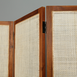 Cloison de bureau pliable en bois moderne de luxe OEM, poste de travail flexible, stand de bureau, cubicle pour bureau à domicile, chambre à coucher - Product Image 4