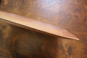 Plato de servir redondo de madera de acacia personalizado para el hogar y restaurantes. - Product Image 6