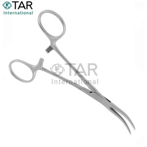คีมหนีบหลอดเลือดแบบโค้ง พรีเมียม CRILE ขนาด 14.0 ซม. สำหรับผ่าตัด ทำจากสแตนเลส ใช้หนีบหลอดเลือด เครื่องมือแพทย์ - Product Image 4