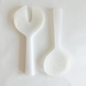 Cuillère de service en résine artisanale de luxe TCE, vaisselle décorative haut de gamme, personnalisable, cadeau pour la maison, la salle à manger, l'hôtel, le café, le restaurant - Product Image 5