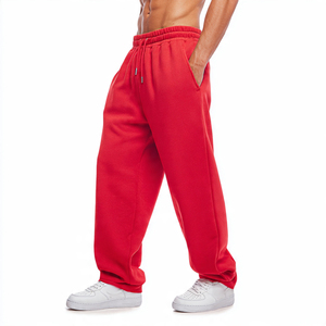 Pantalones Deportivos Holgados con Cordón en la Cintura para Mujer, 500 GSM, Pierna Ancha, Pantalones Deportivos de Invierno para Mujer, Moda Urbana - Product Image 4