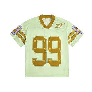 เสื้อฟุตบอลอเมริกันดีไซน์ใหม่จากปากีสถาน สวมใส่สบายสำหรับผู้ชาย ชุดกีฬา ชุดฟุตบอลอเมริกันมืออาชีพ - Product Image 3