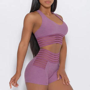 Nuevo Conjunto de Yoga para Mujer, Talla Grande, Transpirable, Ecológico, de 2 Piezas, de Alta Calidad, Secado Rápido, Ropa Deportiva Hecha en Pakistán - Product Image 5