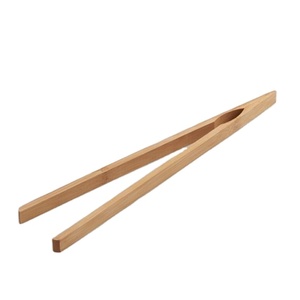 Pince à pain au design élégant en bois pur, idéale pour les ustensiles de cuisine polyvalents, outils de service, prix raisonnables - Product Image 1