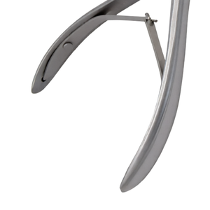 Coupe-ongles professionnel SurgicoQuery 5 pouces en acier inoxydable robuste pour ongles épais, lame incurvée, mâchoire large et tranchante - Product Image 4