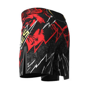 Pantalones Cortos Personalizados de UFC MMA 2025 para Entrenamiento de Lucha, Sublimados, para Jiu Jitsu - Product Image 2