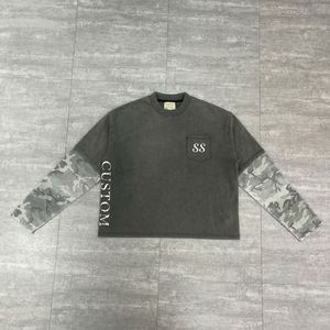 T-shirt à col rond en coton pour hommes de haute qualité, doux, confortable, respirant, léger, décontracté, pour l'été - Product Image 6