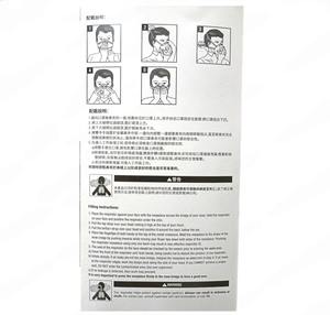 Mascarilla desechable 3M 9502V+ con válvula y plegado vertical plano que ayuda a proporcionar una protección respiratoria cómoda y conveniente. - Product Image 6