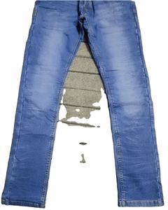 Pantalones Vaqueros Casuales de Moda para Hombre, Estilo Cargo Holgado con Botones, Jeans de Mezclilla para Hombre - Product Image 1