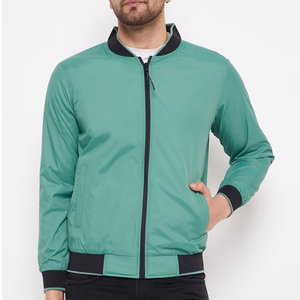 2026 New Arrival <b>Men's</b> Winter Professional Manufacturing Sports Bomber <b>Jacket</b> Wholesale Low Price <b>Long</b> Length Stand Thin Coating - Product Image 3