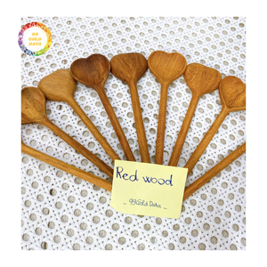 ช้อนไม้เนื้อแข็ง อุปกรณ์ทำครัวสำหรับคนและเสิร์ฟ - Product Image 2