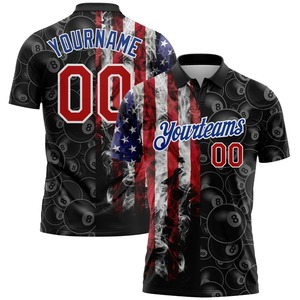 Camisa de Billar para Hombre, Manga Corta, Color Sólido, Secado Rápido, Poliéster/Algodón, Tejido de Punto, Diseño Deportivo Informal, Logotipo Personalizado en la Parte Delantera, OEM - Product Image 3