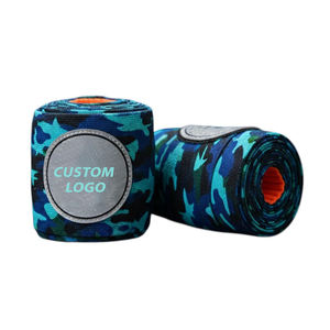 Wholesale Rate New Trendy Heavy Duty Gym Wrist Wraps Powerlifting Cross Fit Support Durable Cotton Training Boxing Accessories - Product Image 1