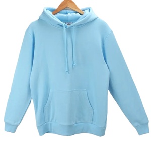 เสื้อฮู้ดผู้ชายทรงปกติ สีดำ ผ้าฝ้ายเฟรนช์เทอร์รี่ ลายเส้นสีขาว สวมใส่สบายในฤดูหนาว โลโก้ที่คอหลัง ปักลาย 3 มิติ - Product Image 1