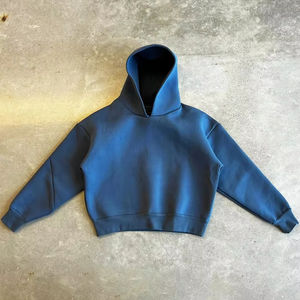 Conjunto de Sudadera y Pantalones de Chándal de Poliéster Liso Transpirable 2 en 1 Unisex para Invierno 2026 al por Mayor - Product Image 3