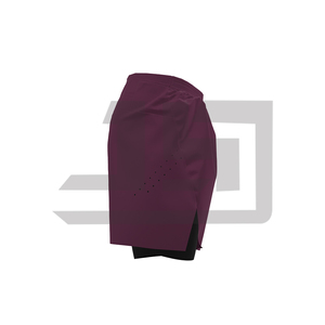 Shorts imprimés pour hommes légers et écologiques, respirants, à séchage rapide, avec cordon de serrage, pour la course à pied, le cyclisme et les exercices en toutes saisons - Product Image 2