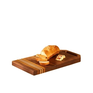 Tabla de cortar de cocina para el hogar de nuevo diseño, tabla de cortar y servir de madera de acacia hecha a mano para verduras, queso y más - Product Image 5