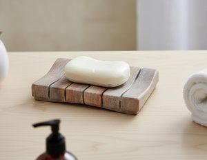 Porte-savon de luxe en marbre naturel, fait main, en pierre, décoratif, pour salle de bain, comptoir de cuisine, lavabo et meuble-lavabo - Product Image 2
