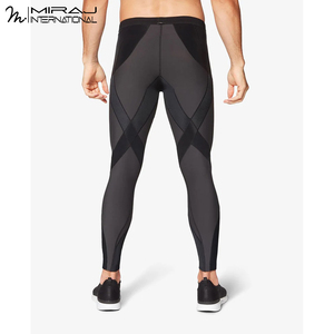 New Trendy OEM ODM Engineered Support <b>Tights</b> <b>for</b> Active Training & Recovery Premium Quality <b>Men's</b> <b>Compression</b> Leggings - Product Image 2