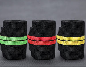 สายรัดข้อมือยกน้ำหนักคุณภาพสูง พร้อมห่วงร้อยนิ้วโป้ง สำหรับผู้ชายและผู้หญิง - Product Image 4