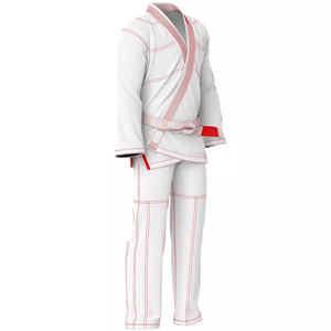 Uniforme de Jiu Jitsu Brasileño Directo de Fábrica, Gi de BJJ Personalizado con Pantalones Ripstop y Chaqueta de Tejido Perla Resistente - Product Image 3