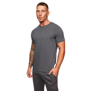 Camiseta de Poliéster/Algodón de Alta Demanda, con Logotipo Personalizado, Corte Regular Ajustado, Transpirable, Antiarrugas, Antibolitas, Cuello Redondo, Impresión Digital - Product Image 2