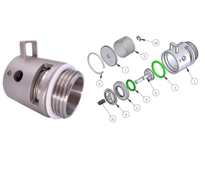 AISI 304 316 Safety Valve Vacuum Relief Screwed Thread End Hydraulic Regulating Structure General ASME B1.20.1 NPT/BSPT for - Product Image 3