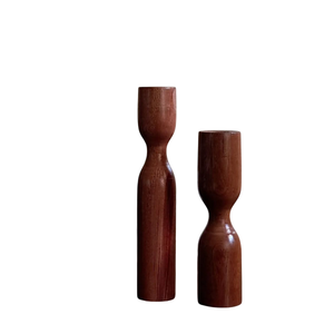 Mango Wooden Candlestick Holder Column Shape Natural Color Home Decoration <b>Taper</b> <b>Candle</b> Stand Lighting <b>Candle</b> <b>Taper</b> On Sale - Product Image 6