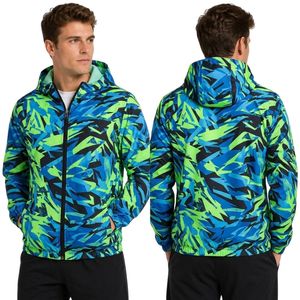 Chaqueta Cortavientos de Poliéster Azul Turquesa con Cristales, Transpirable, Suave al Tacto, de Alta Calidad - Product Image 5