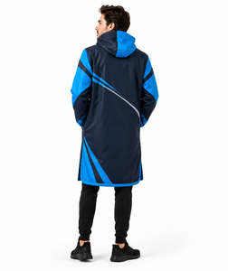 Chaqueta Parka Premium Personalizada para Natación, Impermeable, con Capucha, Forro Polar, Cierre Completo, Poliéster, para Entrenamiento en Piscina - Product Image 4