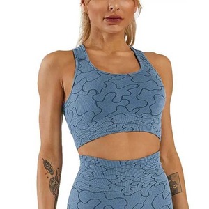 Ensemble de yoga pour femmes sur mesure, design personnalisé, écologique, respirant, séchage rapide, taille élastique, 2 pièces - Product Image 6
