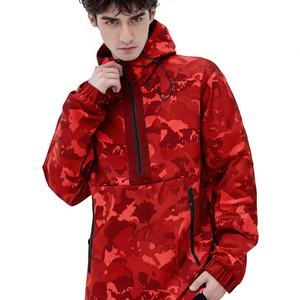 Veste matelassée à capuche pour homme, coupe-vent, décontractée, pour l'extérieur, coupe régulière, en polyester - Product Image 2