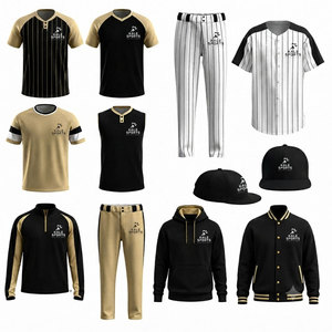 Kale Sports <b>Baseball</b> Softball Uniform Kit Unisex Breathable Quick Dry Sublimated Apparel Set All Seasons Adult Size - Product Image 1
