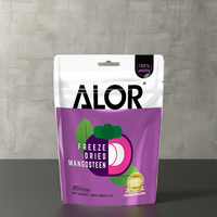 100% Fruits de mangoustan lyophilisés Fruits séchés congelés sucrés Fruits de la variété FD dont mangue fraise banane pomme datte