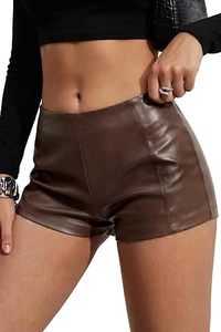 Factory Direct Custom Women Latex Leather Bodysuit and Mini Skirt <b>Set</b> Tight Fit PU Leather Clubwear Nightwear Party Outfit - Product Image 5