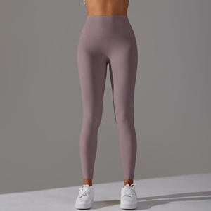 Leggings de yoga taille haute pour femme, effet ventre plat, sans démarcation, effet push-up fessier, sans couture, extensibles - Product Image 6