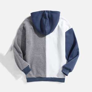 High Quality Winter Streetwear Men's Hoodies Digital Custom Logo Lightweight Solid Color Polyester/Cotton <b>Fabric</b> Low MOQ - Product Image 2
