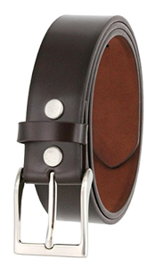 Cinturón de Cuero Genuino para Hombre, Estilo Vintage, Correa de Cuero de Grano Completo con Hebilla Intercambiable - Product Image 5