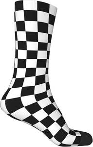 Chaussettes de sport et décontractées en coton/fibre de bambou antibactériennes à impression personnalisée - Fournisseur en gros - Product Image 4