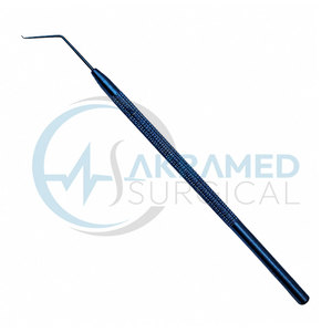 Gancho de Fijación IOL con Certificación CE, Instrumento Quirúrgico Oftálmico de Acero Inoxidable, Herramienta Reutilizable para Microcirugía Ocular - Product Image 5